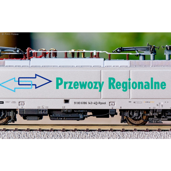 Lokomotywa elektryczna EU43 / E186 ep. VI Raipol Przewozy Regionalne Piko 59969 HO